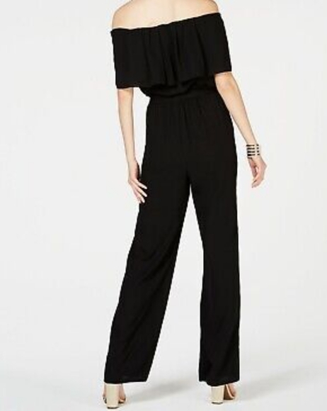 Vince Camuto off the shoulder jumpsuit - Picture 3 of 4